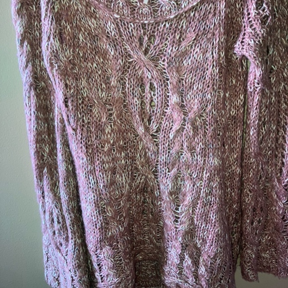 Pink Knitted Sweater from Free People - Picture 3 of 5